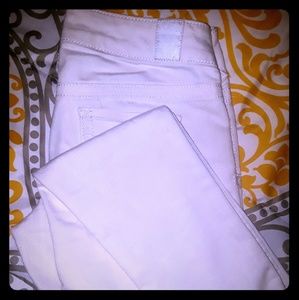 White jeans
